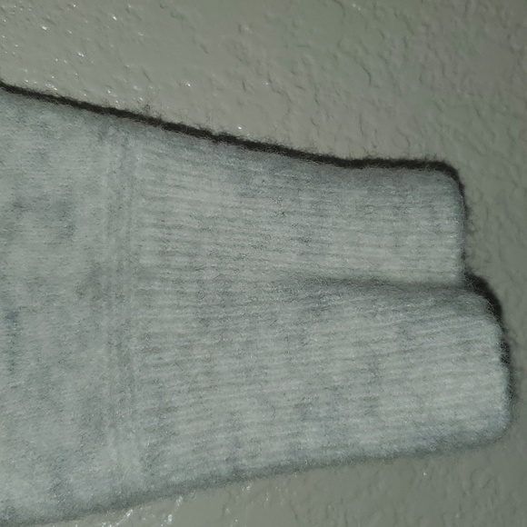 Banana Republic Filpucci Yarn Open Front with Tie Sweater XS Petite Oatmeal - Picture 5 of 8